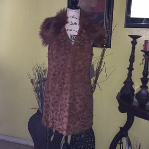 - Marc New York vest size m color tobacco new
